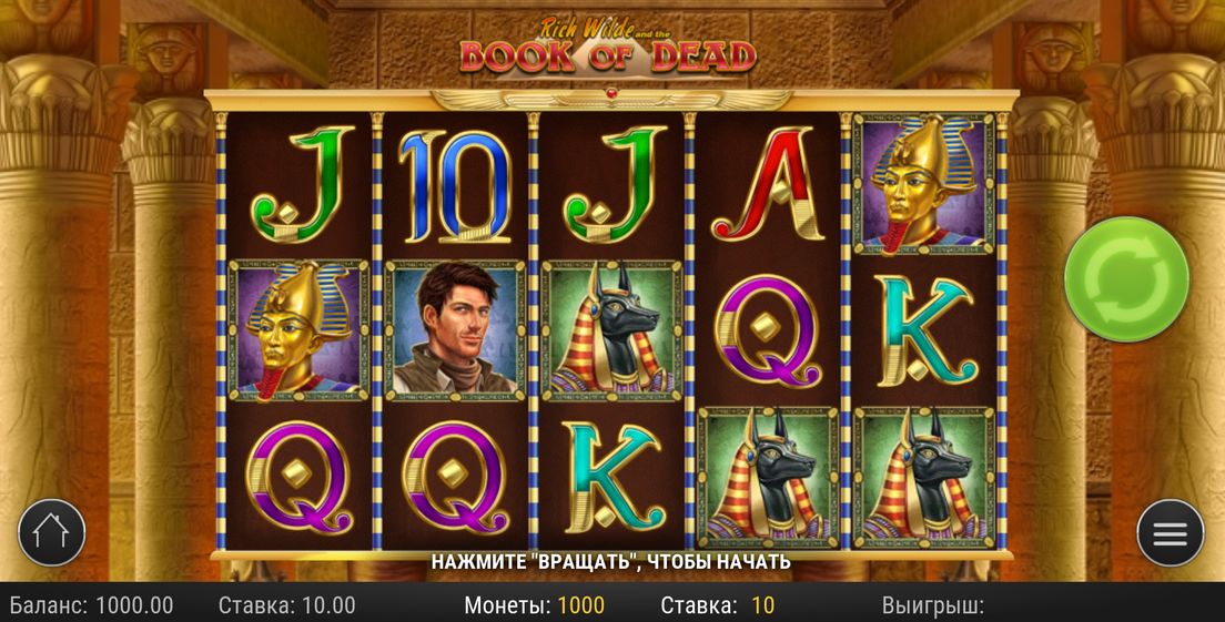 Book of Dead – spela på NV Casino