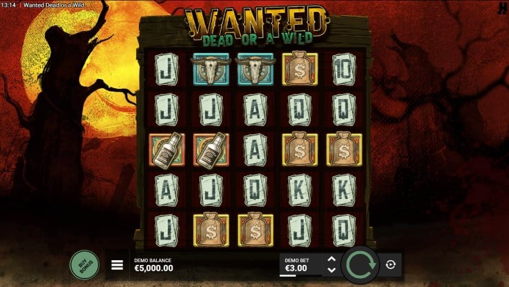Wanted Dead or Wild – spela på NV Casino
